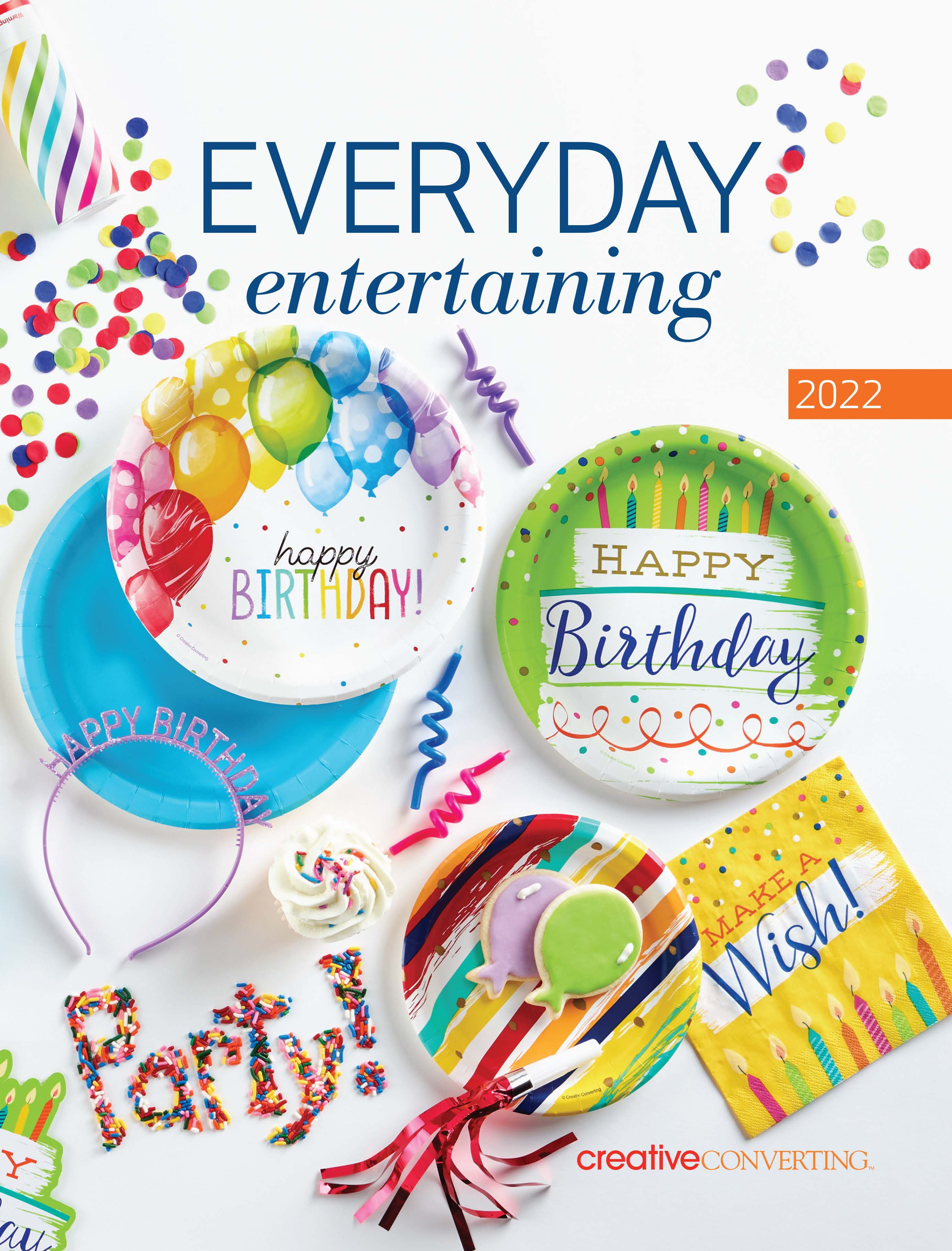 Multicolor 21175 Creative Converting Confetti Foil Crowns Party Supplies